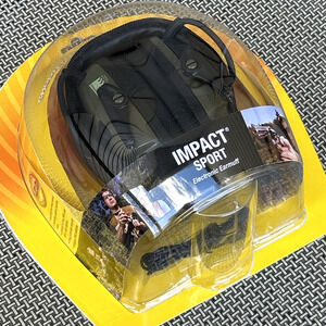 Electronic Howad Leight Honeywell R-01526 Impact Sport Shooter Earmuffs H GREEN